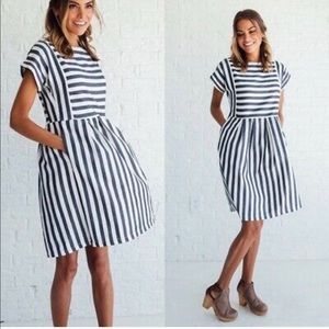 Clad & Cloth striped dress